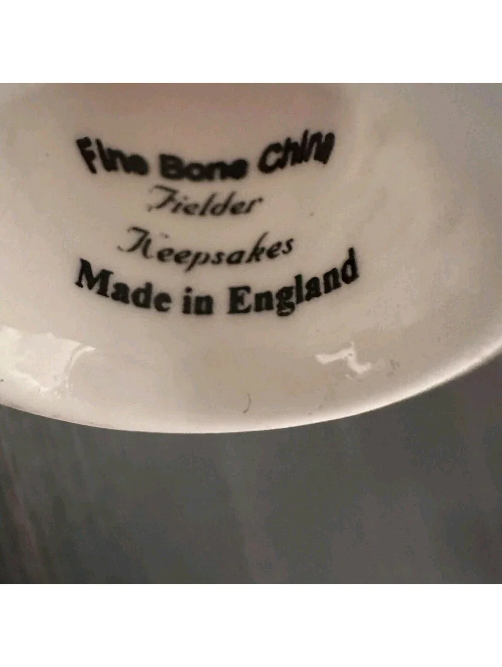 Vtg Treidler Keepsakes Put-in-Bay Ohio Lighthouse Fine Bone China Thimble EUC